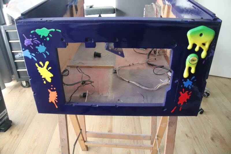 Custom Airbrushed Pinball Machine The Painter painting paint custom pinball