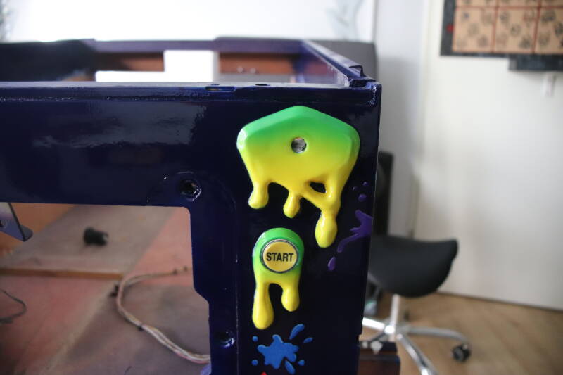 Custom Airbrushed Pinball Machine The Painter painting paint custom pinball