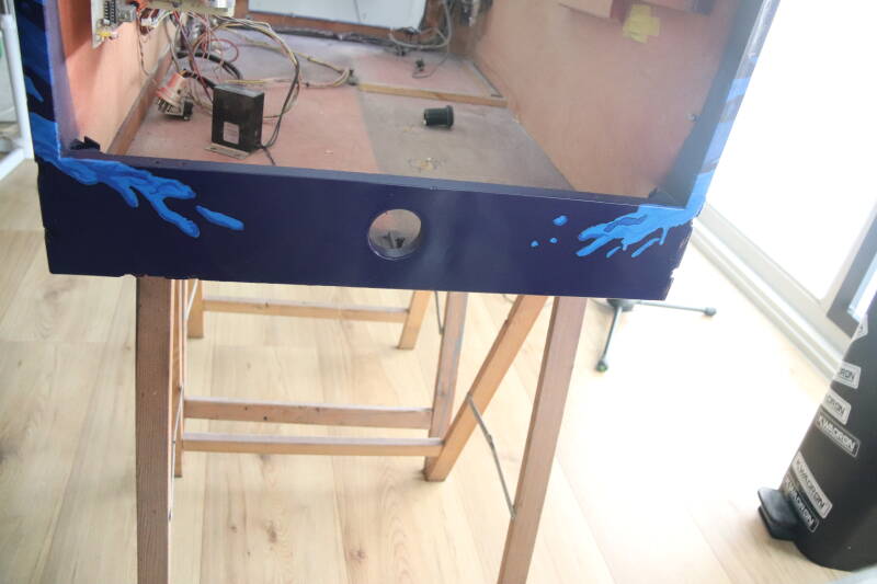 Custom Airbrushed Pinball Machine The Painter painting paint custom pinball