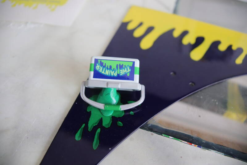 Custom Airbrushed Pinball Machine The Painter painting paint custom pinball