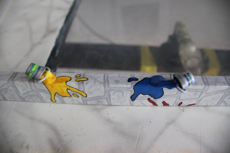 Custom Airbrushed Pinball Machine The Painter painting paint custom pinball