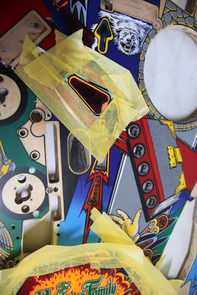 Bally The Addams Family Pinball Playfield