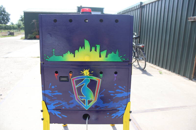Custom Airbrushed Pinball Machine The Painter painting paint custom pinball
