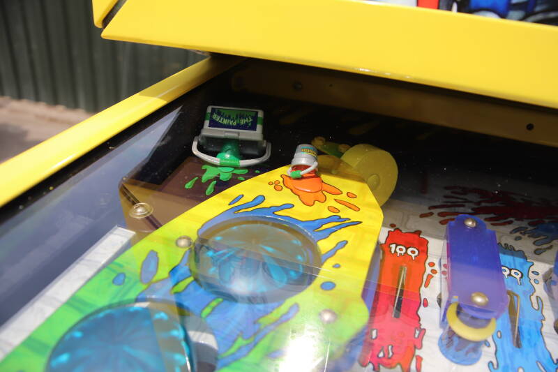Custom Airbrushed Pinball Machine The Painter painting paint custom pinball