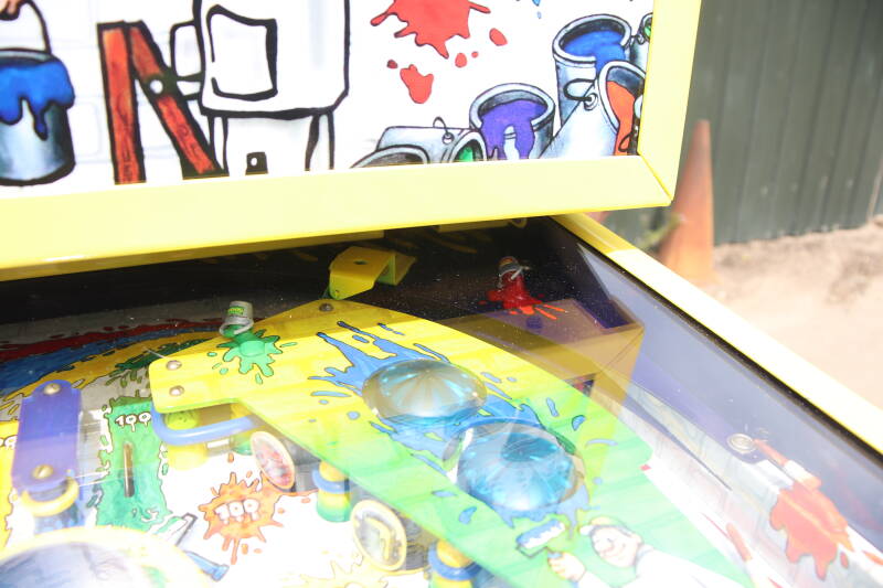 Custom Airbrushed Pinball Machine The Painter painting paint custom pinball