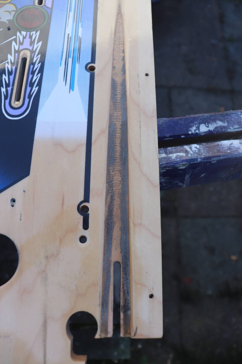 Bally Twilight Zone Playfield Restoration airbrush flipperspeelveld restauratie art airbrushing