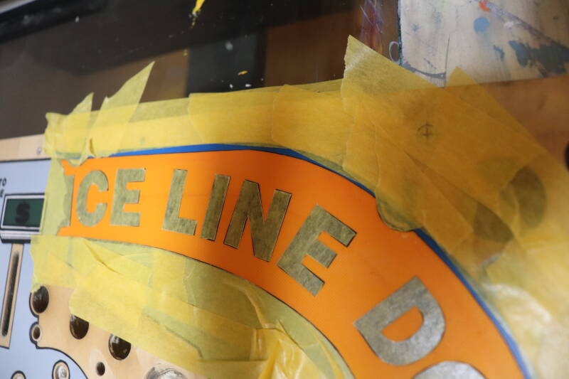 Williams Dirty Harry pinball playfield restoration