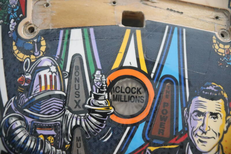 Bally Twilight Zone Playfield Restoration airbrush flipperspeelveld restauratie art airbrushing