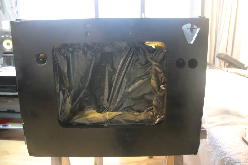 Gottlieb Hoops cabinet backbox kopkast restoration flipperspeelveld restauratie art airbrush airbrushing flipperkast reparatie