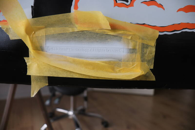 Gottlieb Hoops cabinet backbox kopkast restoration flipperspeelveld restauratie art airbrush airbrushing flipperkast reparatie