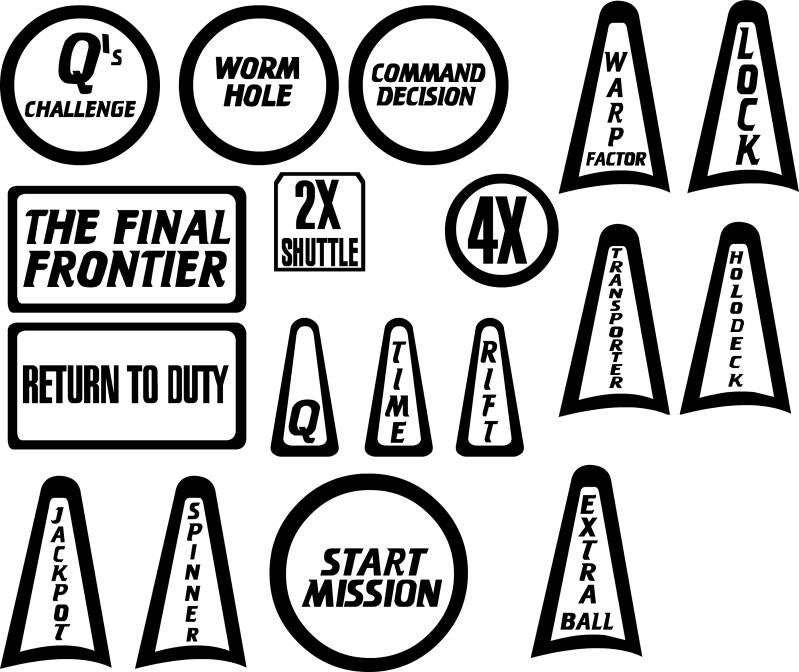 Williams Star Trek TNG playfield speelveld schade herstel restoration flipperspeelveld restauratie art airbrush airbrushing flipperkast reparatie