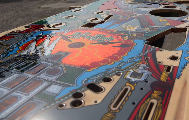 Bally The Addams Family Playfield