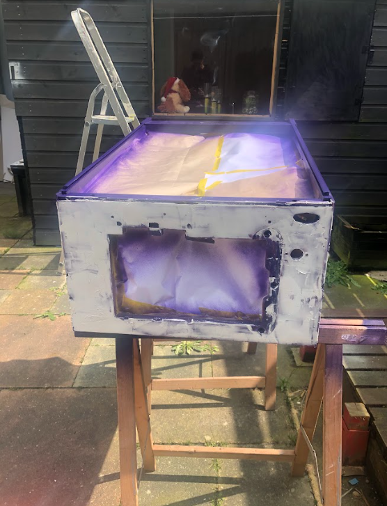 Custom Airbrushed Pinball Machine The Painter painting paint custom pinball