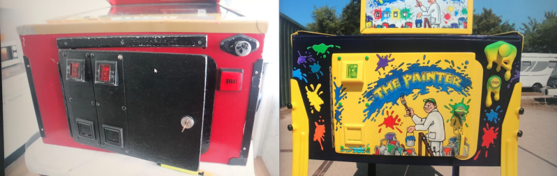 Custom Airbrushed Pinball Machine The Painter painting paint custom pinball