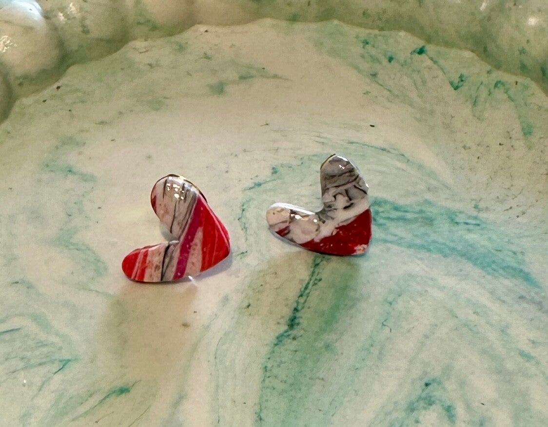 Boucles d’oreilles petit coeur