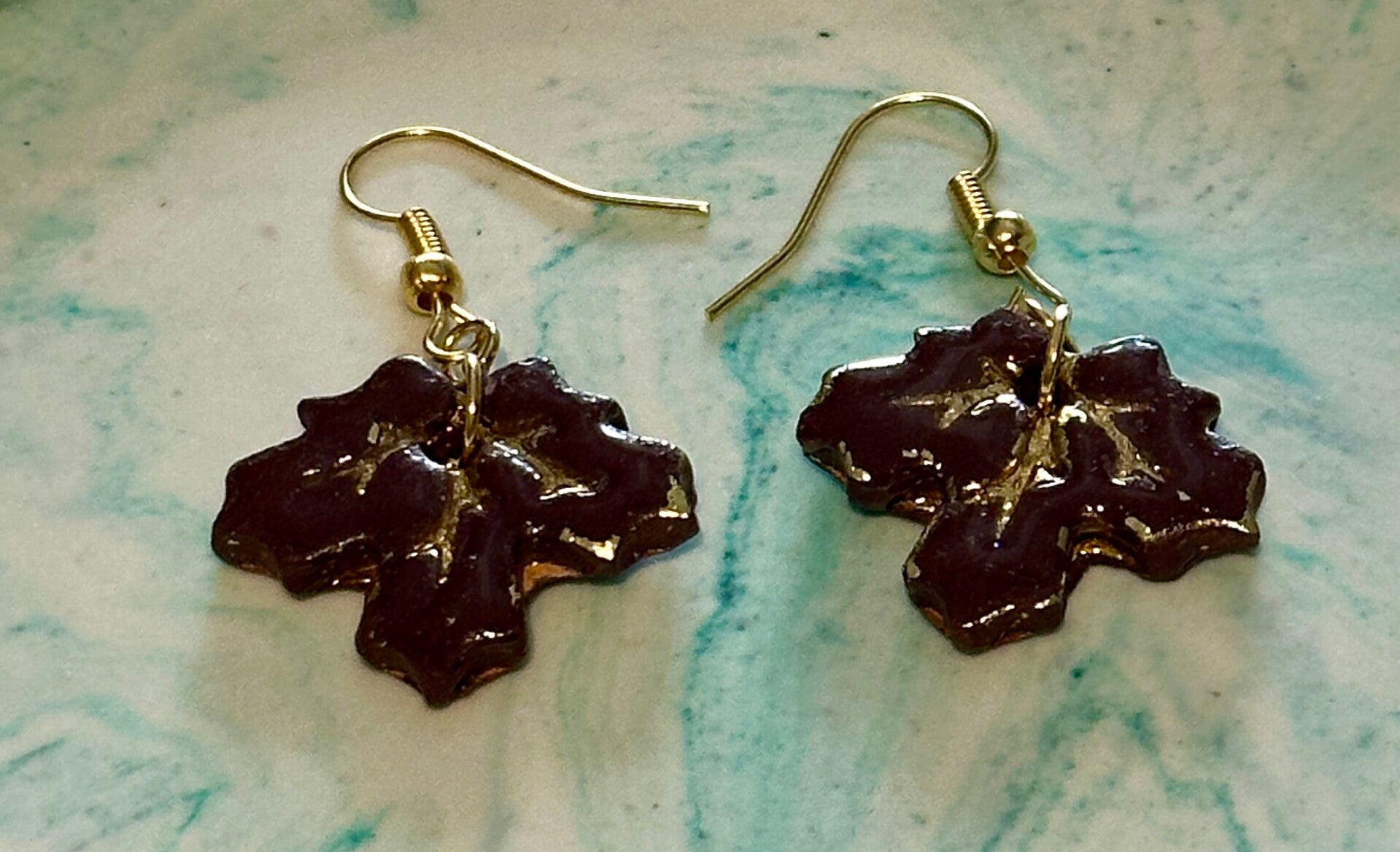 Boucles d’oreilles automne 1