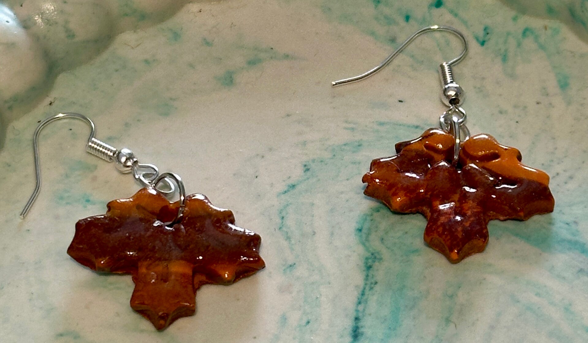 Boucles d’oreilles automne 2