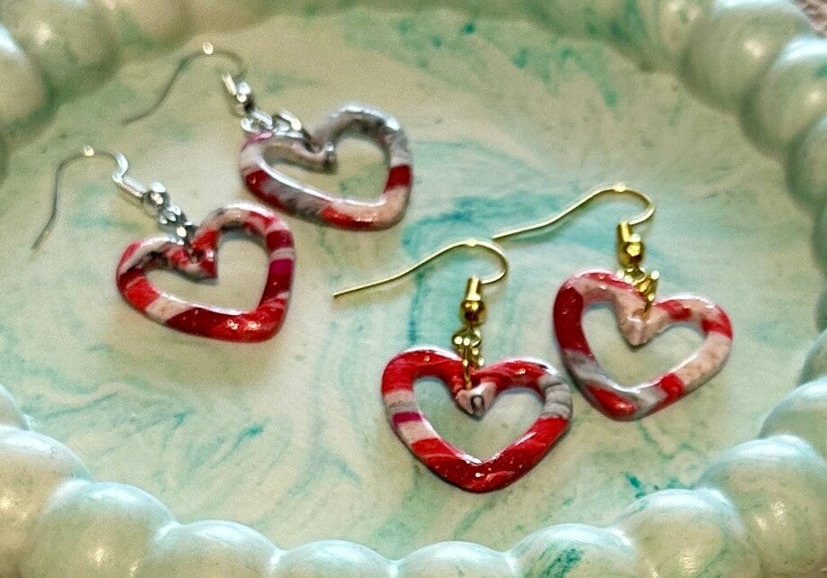 Boucles d’oreilles cœur