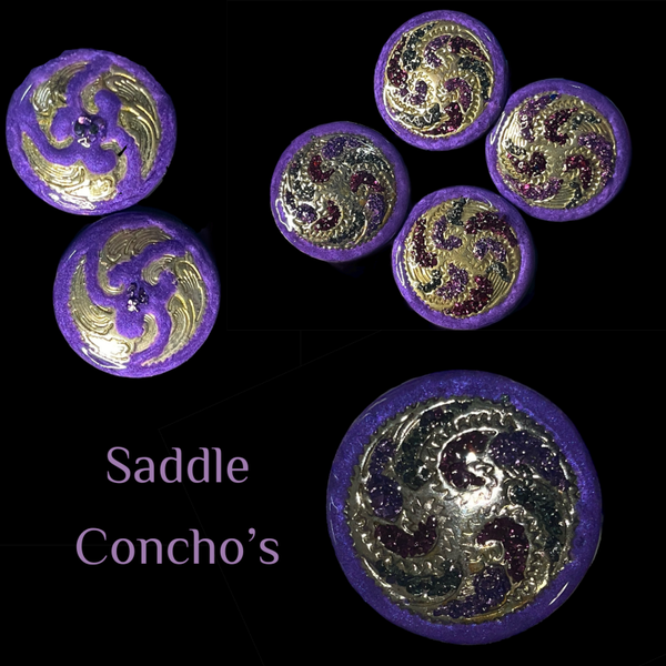 Saddle Conchos item # 5545