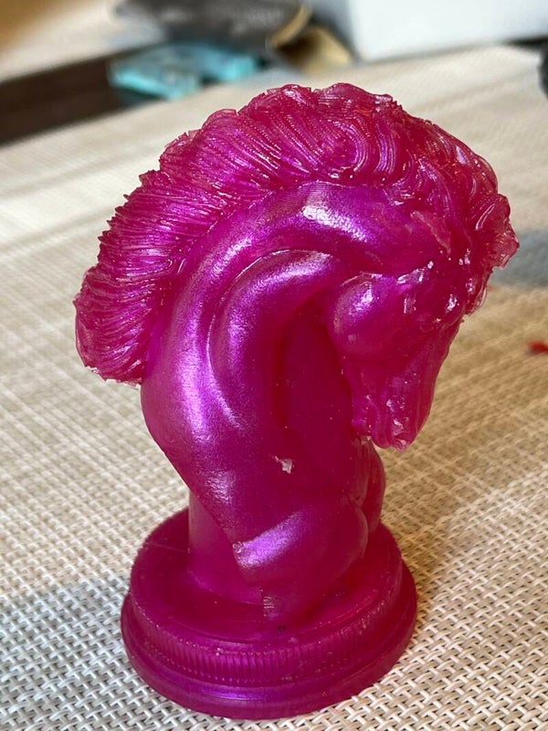 Small horse head figurine item # 7778