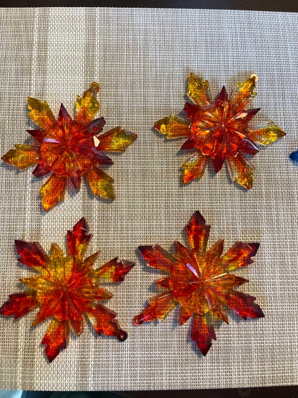 Snowflake Ornaments # 1212