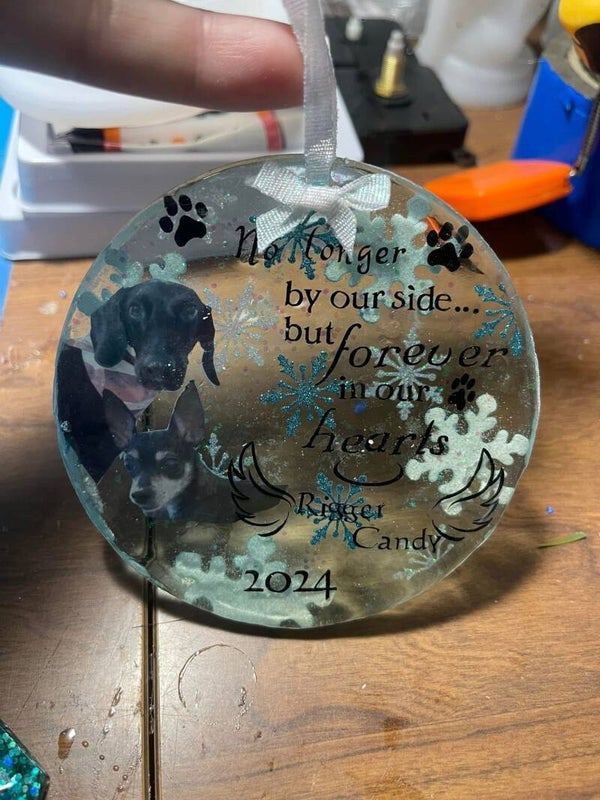 Custom Christmas ornaments