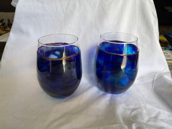 Stemless wine glasses Item # 5546