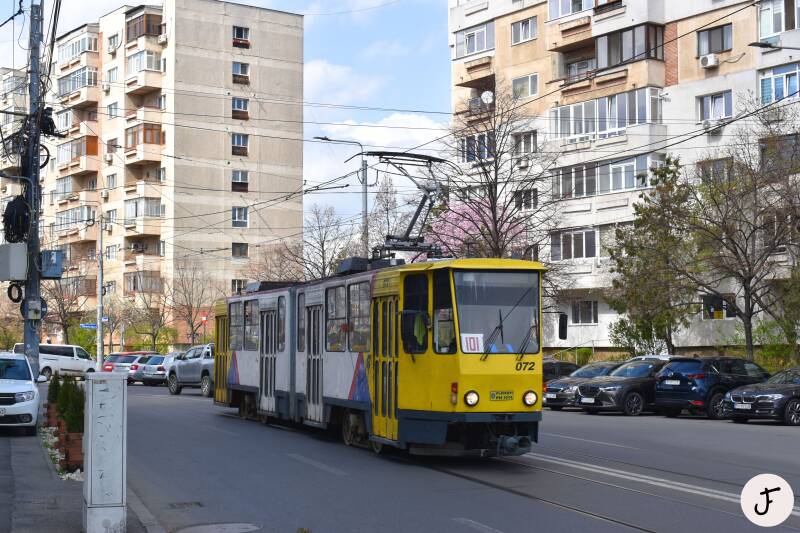TCE 072 Ploiești Tatra KT4D
