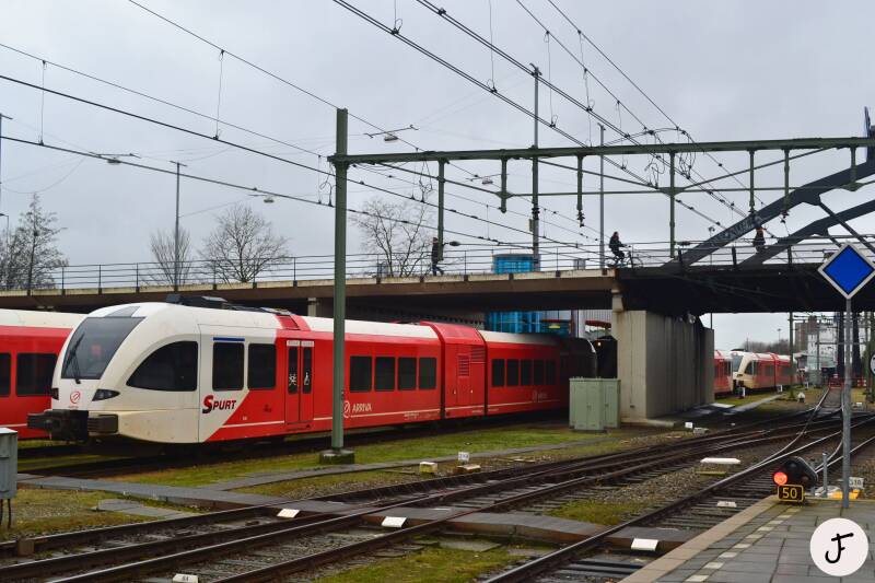 GTW Arriva Spurt treinstel Groningen