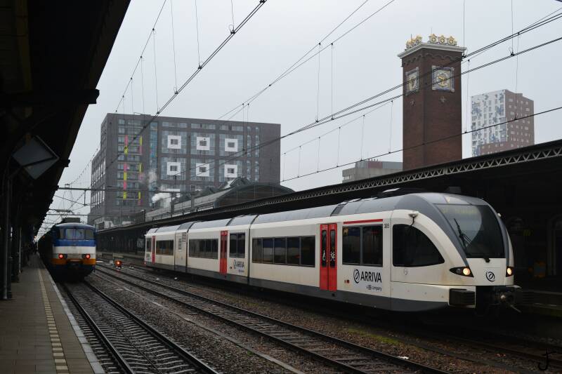 GTW GTW2/8 Stadler Rail StadlerRail trein treinstel Spurt station treinstation Nijmegen