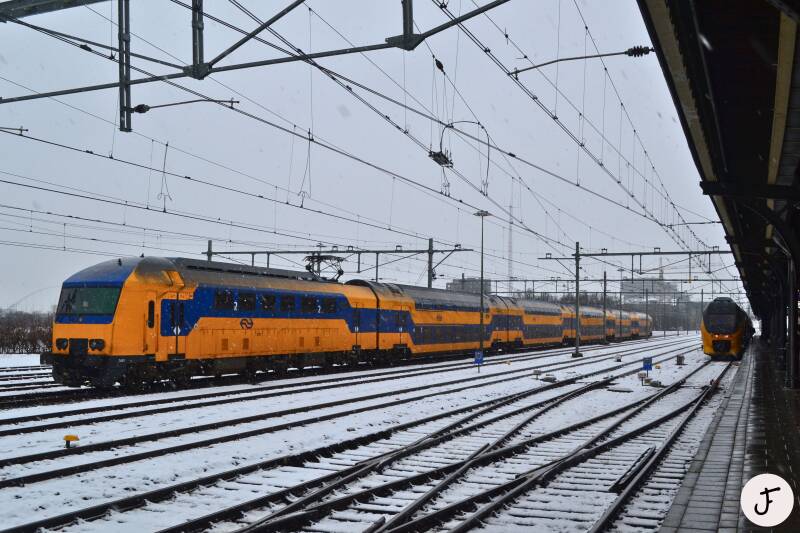 DDZ 7631 staat te wachten op de volgende inzet