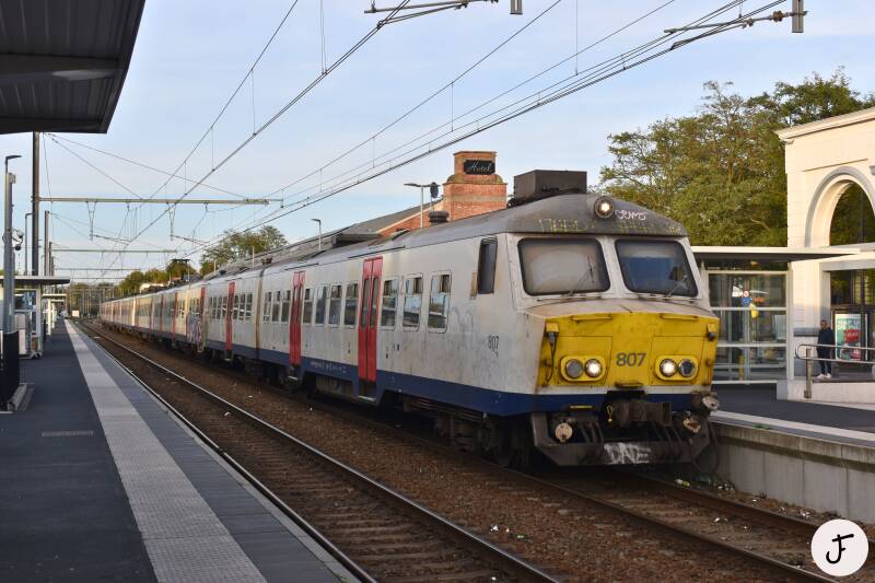 NMBS 807 Varkensneus