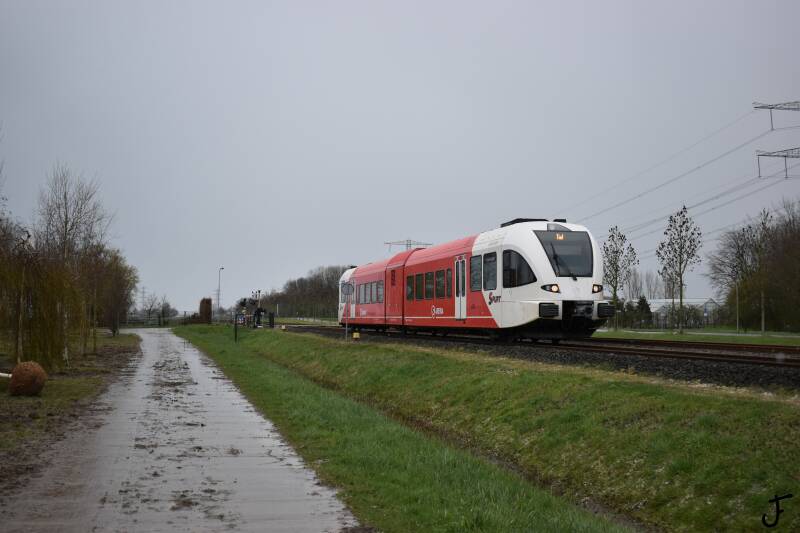 Arriva GTW spurt trein 264