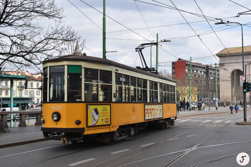 ATM Milano Ventotto 1843 tram Milaan Italië