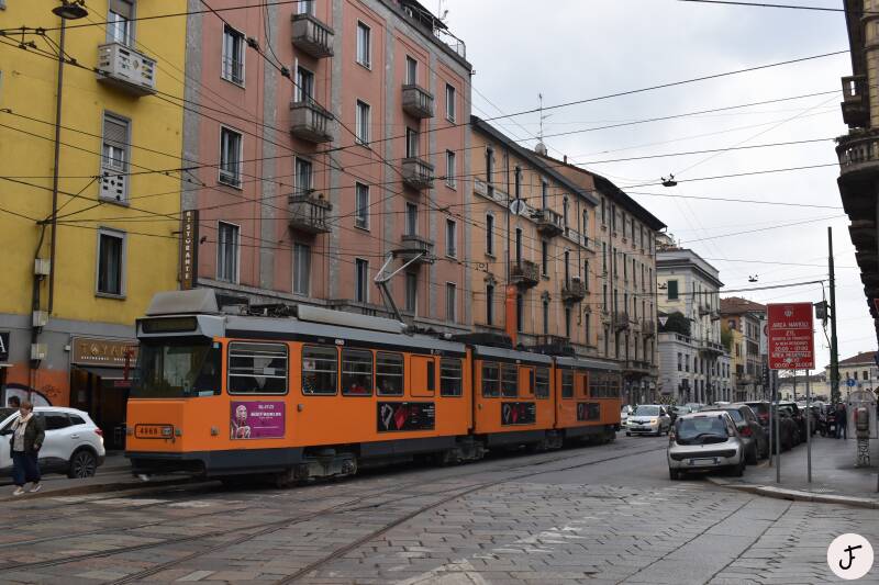 ATM 4969 tram Milaan Milano
