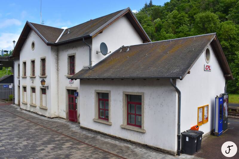CFL Gare de Clervaux Bahnhof Clerf Gare Klierf