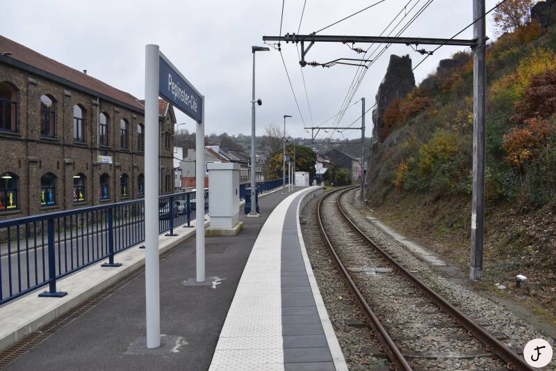 station Gare de Pepinster-Cité België Belgium NMBS SNCB Infrabel