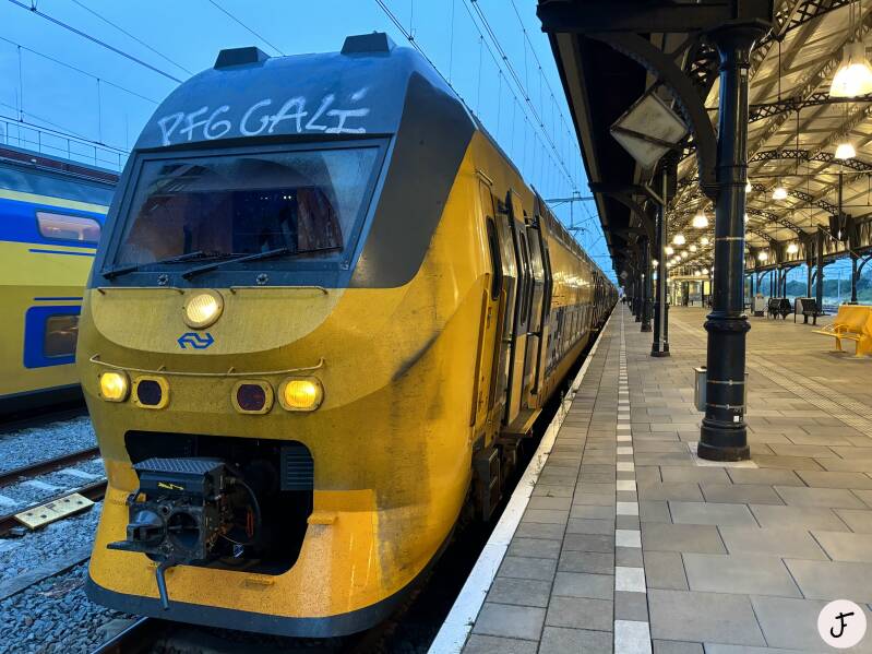 NS VIRM 9562 dubbeldekker treinstel.