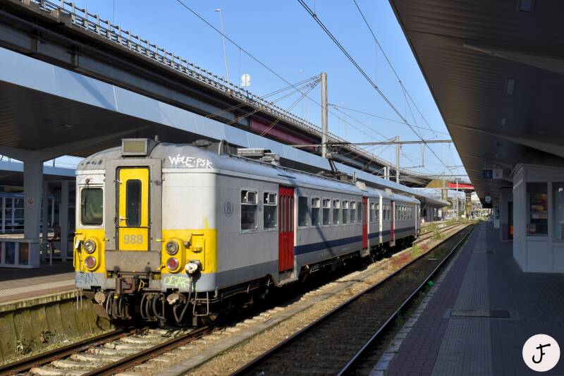 SNCB NMBS 988 Klassiek Motorstel