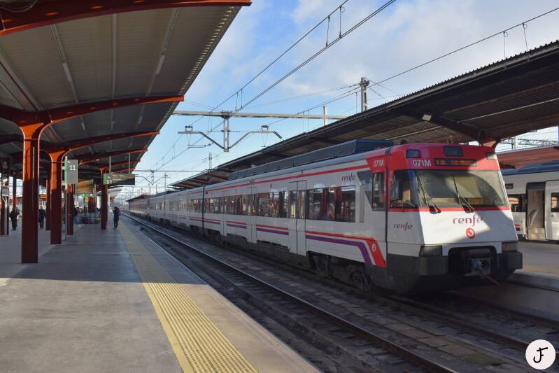 Renfe 446.036 Madrid-Chamartín-Clara Campoamor
