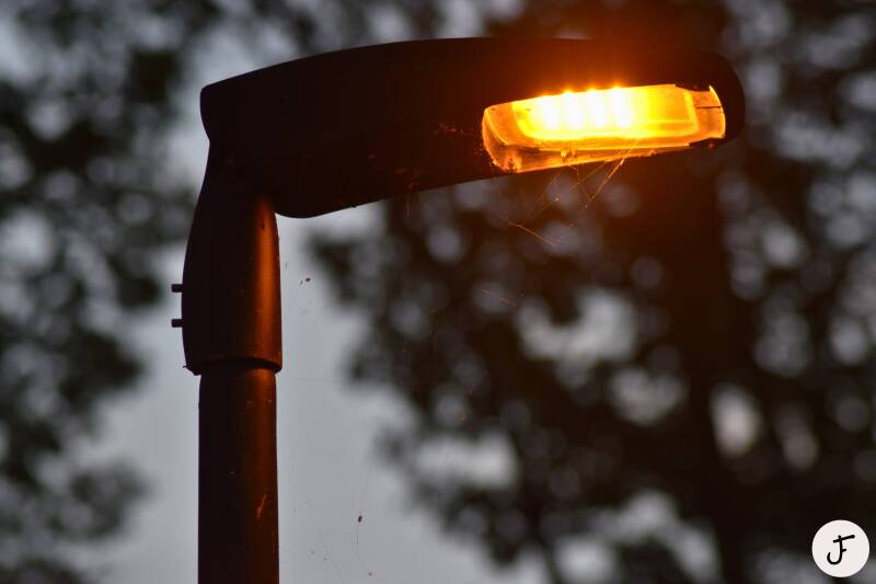 Schréder Teceo S Amberkleurige leds