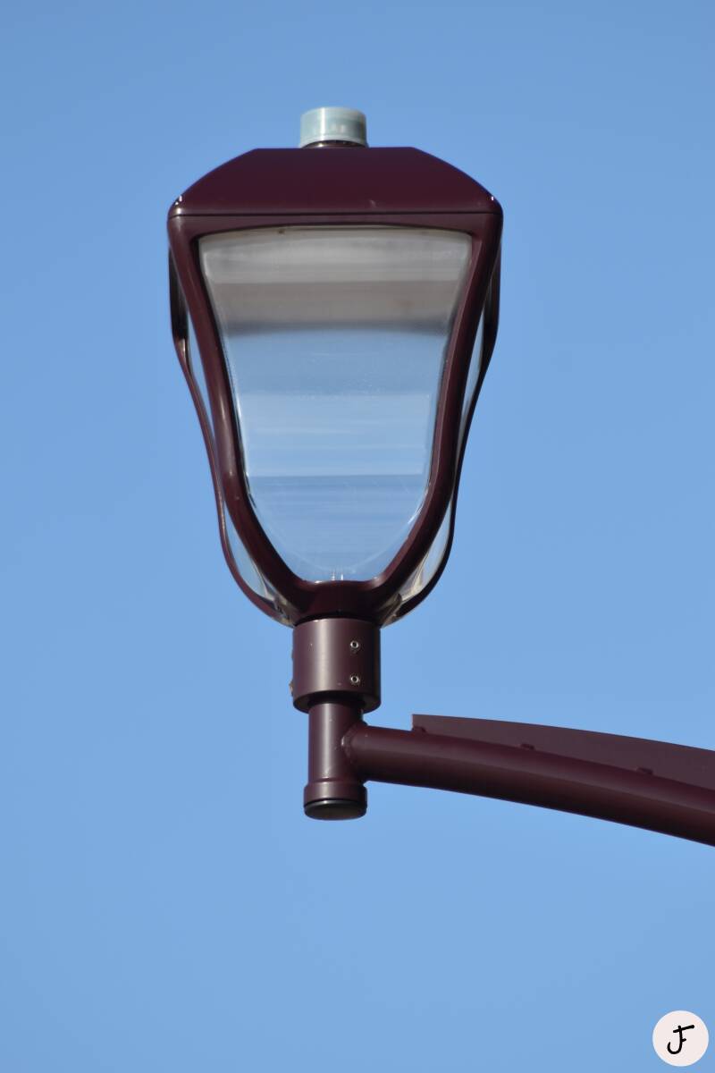 Schréder Stylage armatuur verlichtingstoestel straatverlichting De Haan België LED