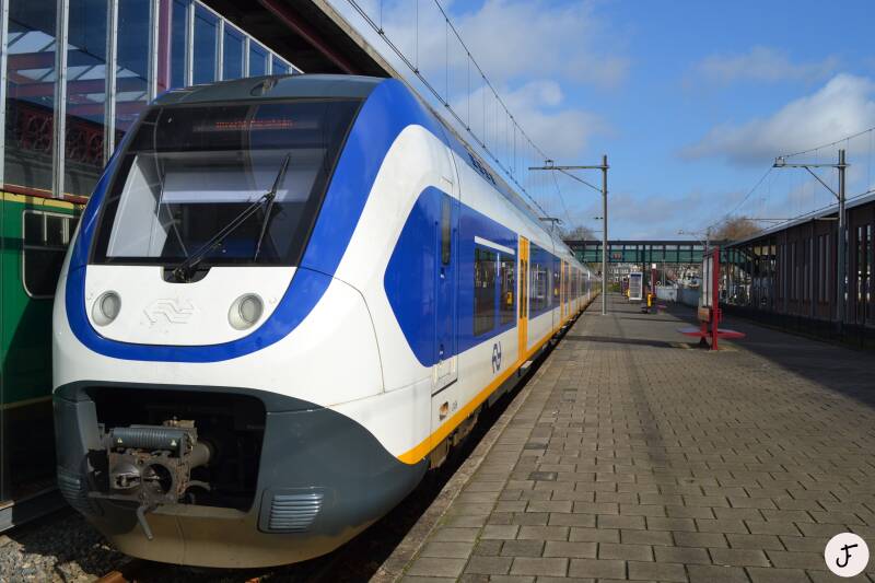 SLT treinstel Spoorwegmuseum Utrecht Maliebaan