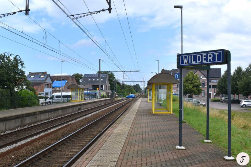 NMBS SNCB station Wildert