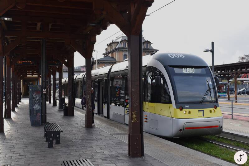 TEB 008 tram Bergamo Albino
