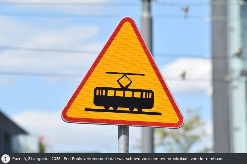 Bord tram Poznań