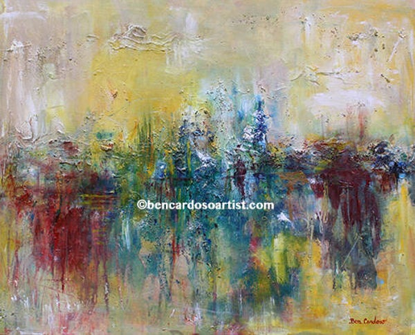 Reflections ll mixed medium