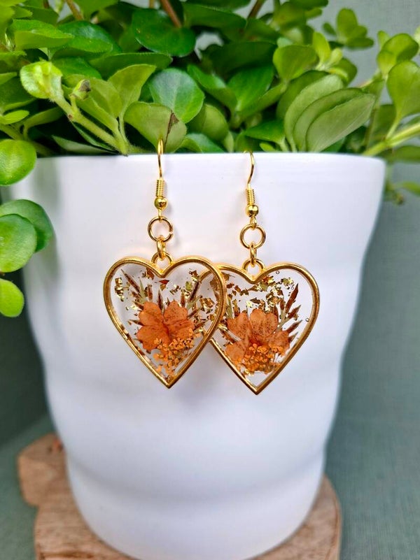 Oorbel Oranje love