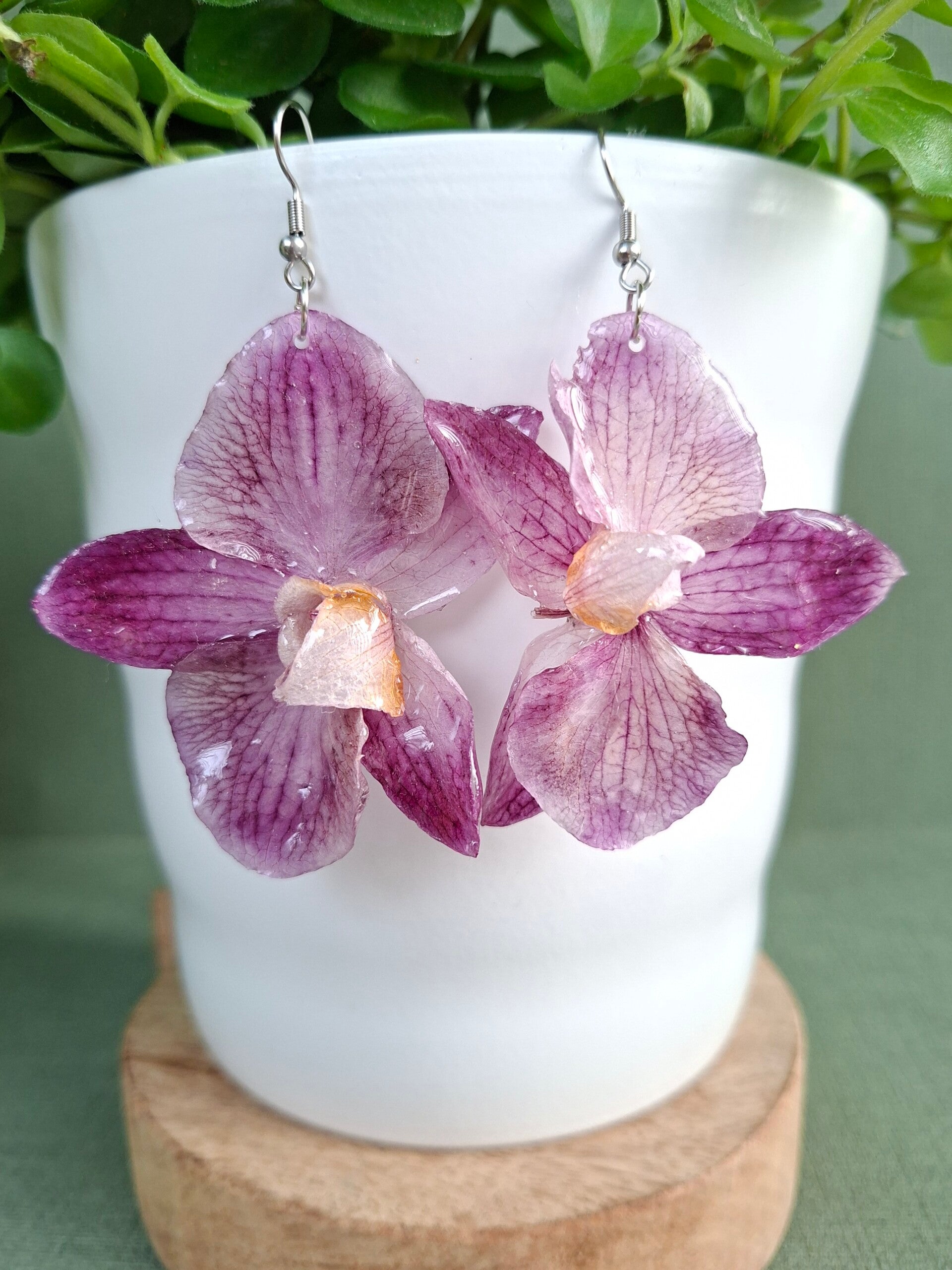 Oorbel Orchidee