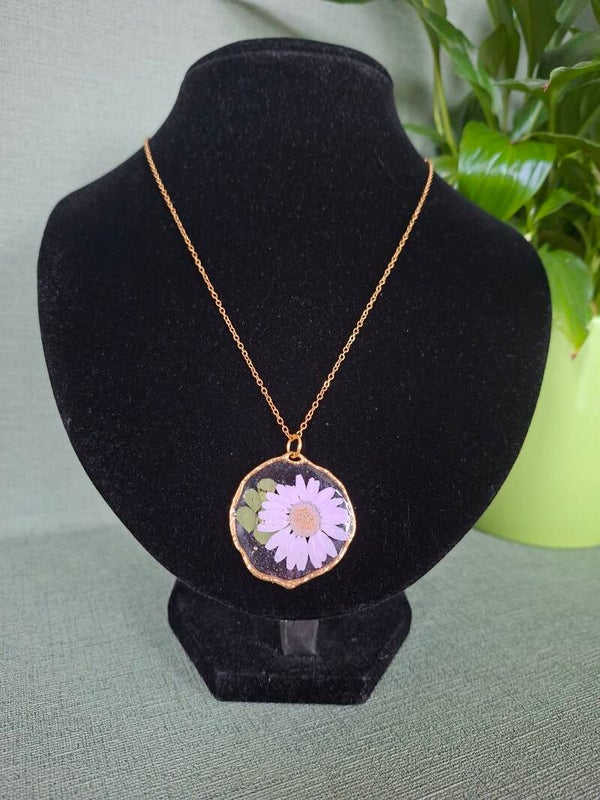 Ketting Daisy lila
